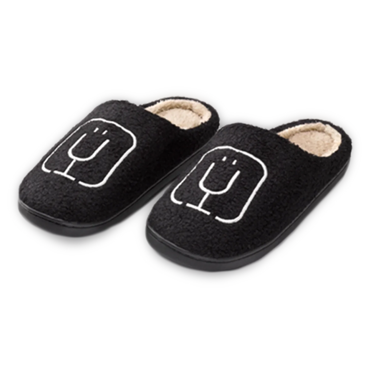 brumate-fuzzy-slippers-black-z1 apparel-slippers.webp